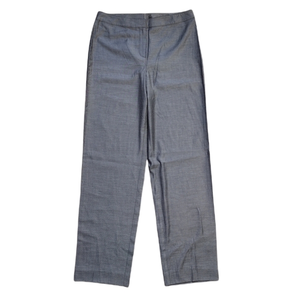 ST.JOHN Wool Blend High Rise Gray Trouser Pants - Picture 1 of 8